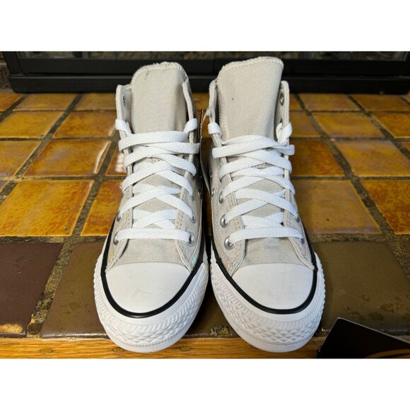 Women’s 5 Converse Chuck Taylor All Star Hi Iridescent Athletic Shoes 566110f - Picture 2 of 9